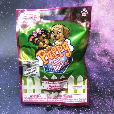 Puppy in My Pocket Collectible Figure Blind Bag- New, Sealed