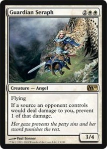 Guardian Seraph - Foil x1 - Magic 2010 - Moderate Play, English - Magic 2010