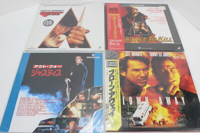 Lot 8 Clockwork Orange Silence To Kill Laserdisc LD English Audio