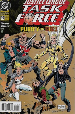 Justice League Task Force No.10 / 1994 Michael Jan Friedman & Sal Velluto