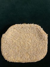 Vintage White/Ivory Handmade Beaded Handbag/Clutch - Hong Kong