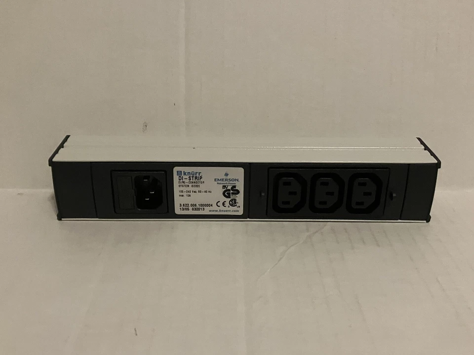 Emerson Knurr DI-Strip Network Power 3 Outlets (No Power Cord) - Image 3 of 4