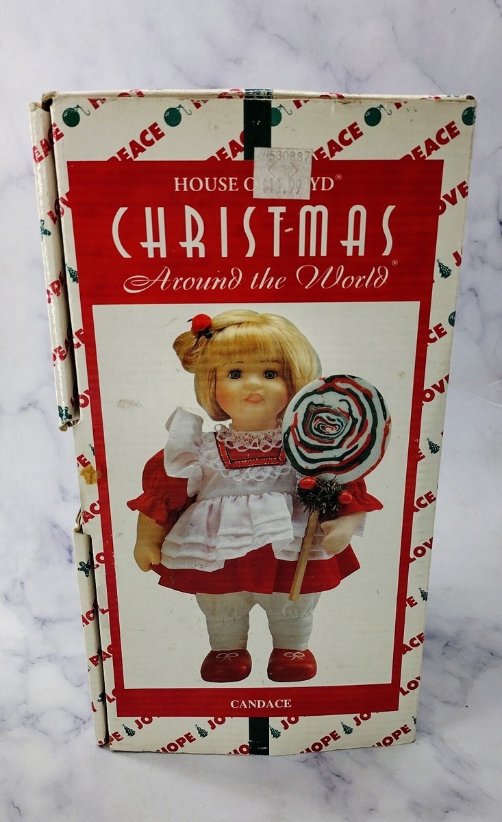 House Of Lloyd Christmas Around the World Candace Porcelain Doll