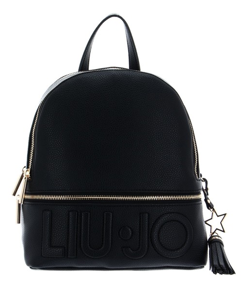 Liu Jo Backpack M Rucksack Freizeitrucksack Rucksack Nero Schwarz Neu-image