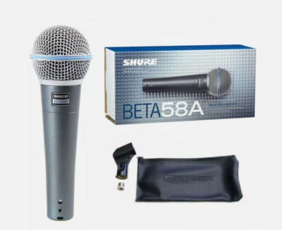 Shure Beta 58A Supercardioid Dynamic Vocal Microphone Fast Shipping US STOCK