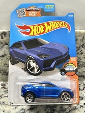 Hot Wheels 2016 "Errore" Variante Lamborghini Urus Blu HW Hot Trucks 2/10 SUV