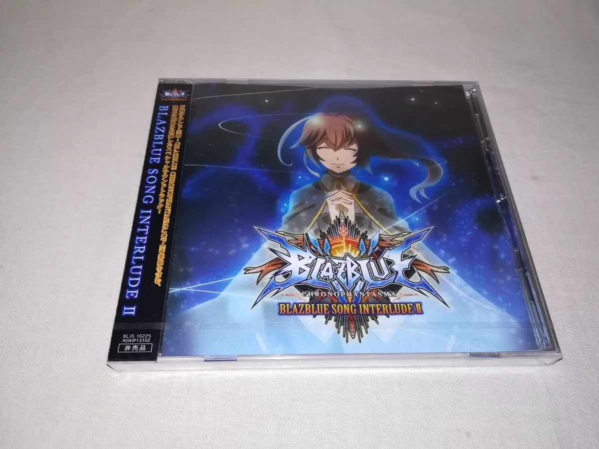 New BLAZBLUE CHRONO PHANTASMA SONG INTERLUDE II Game Music CD fficial