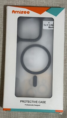 Apple iPhone 15 Pro Case - Amizee Clear MagSafe Compatible New Open Box