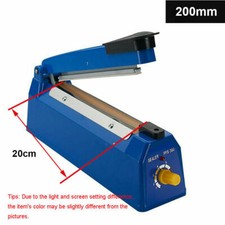 200/300/400mm Impulse Heat Sealer Sealing SAA Machine Electric/Plastic Poly Bag