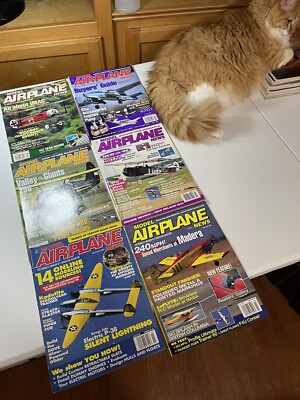 1990 s Model Airplane News 6 Magazine Lot 