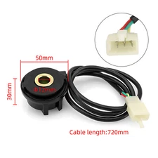 Motorcycle Scooter Speedometer Cable Box Speed Sensor for Digital Odometer 12V 