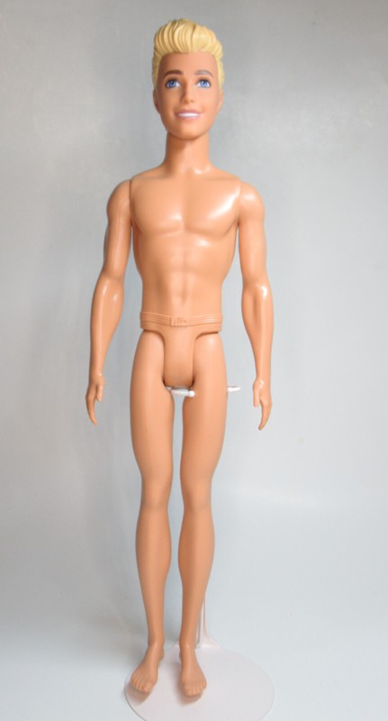 Mattel Barbie Boyfriend Nude Fashionista Ken 226 Tan Blonde Ken Doll