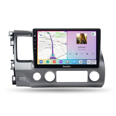 Dasaita 10.2'' Head Unit for Honda Civic 2006-2011 Vivid13 Radio CarPlay GPS WiFi