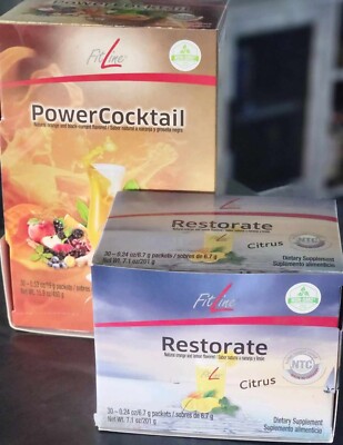 Fitline Optimal Set - Power Cocktail 5/27 & Restorate 12/26