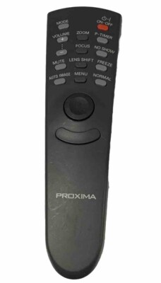 Proxima Projector Remote Control TESTED & CLEANED  Interlink Patent 5,670,988