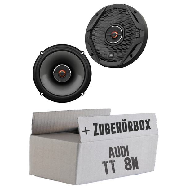 Jbl Lautsprecher FüR Audi Tt 8N Heck 2-Wege 16Cm Koax Einbauset Boxen Auto Kfz-image
