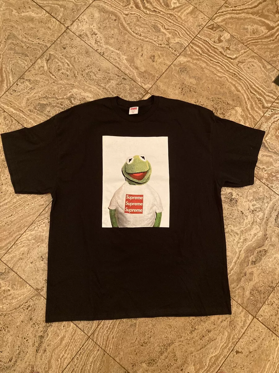 Supreme Kermit the frog Tee Box Logo