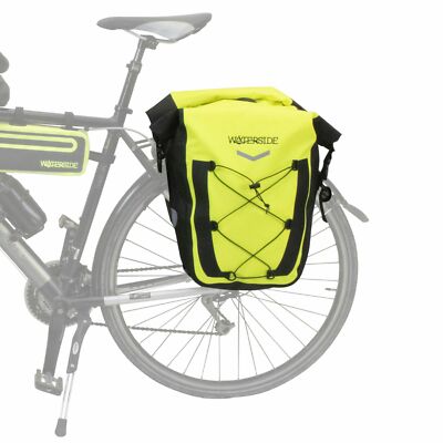 2 STÜCK!!! Fahrradtasche Satteltasche Doppeltasche Gepäckträger Wasserfest Pack