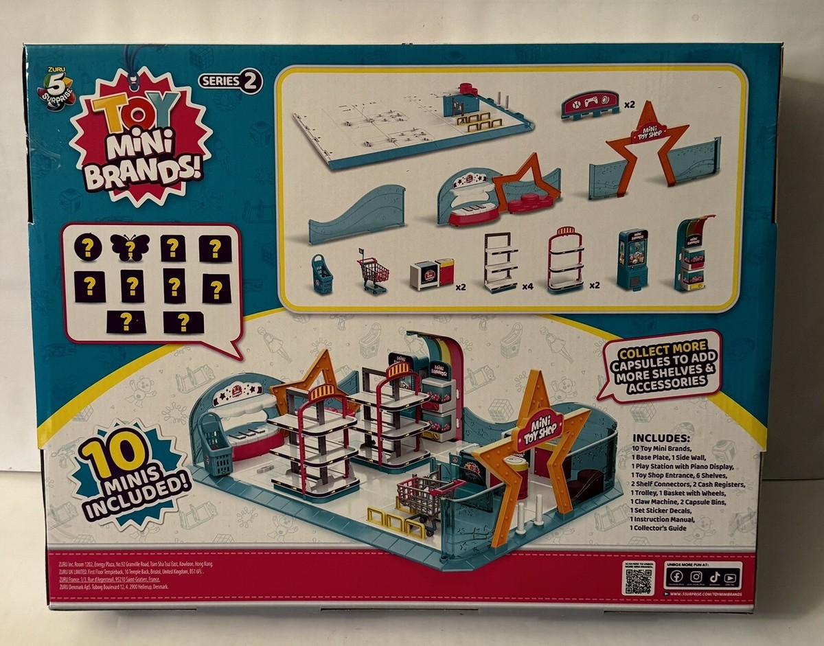 Zuru Toy Mini Brands 32 Piece Toy Shop With 5 Exclusive Minis