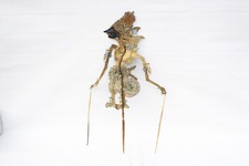 Antike indonesische Wayang Kulit Schattenspielfigur  Prabu Kresna  (323139)
