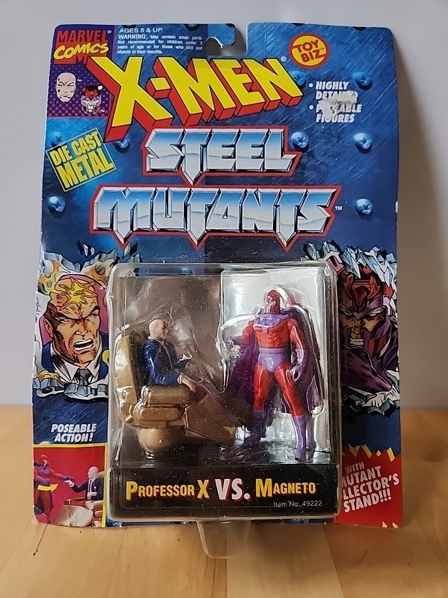 X-Men Steel Mutants E.T. MASK フィギュアセット Marvel X-Men Steel Mutants Professor X vs Magneto Action