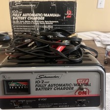 Schumacher 102 Amp 12v Battery Charger Model Se-50-ma-2 Tested With Box Manuel