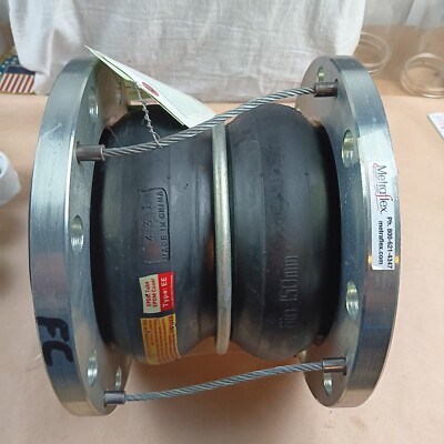 6'' Metraflex Co ASA150 Rubber Elastomer Expansion Joint Type EE