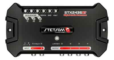 Stetsom STX2436BT Processador De Áudio Digital 2 Canais 4 Vias Bluetooth
