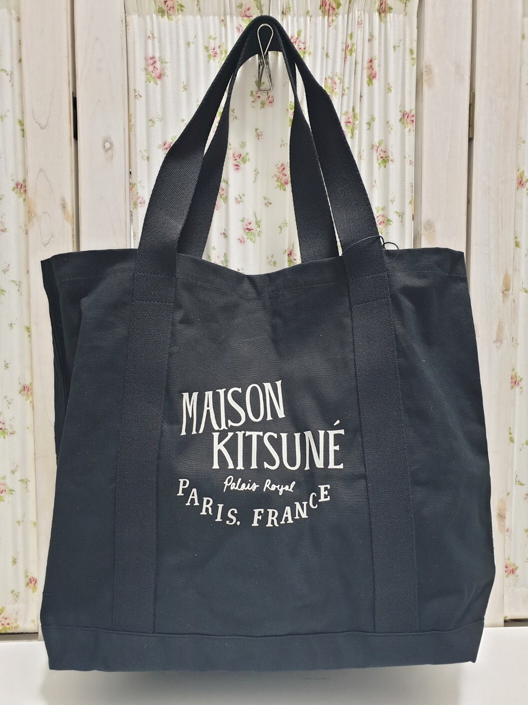 Maison Kitsune Shopping bag Palais Royal bag Large shoulder-image