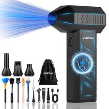 Compressed Air Duster - Electric Air Duster with Brushless Motor - 3 Gear Adj...