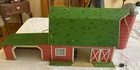 VINTAGE 1950s MARX TIN LITHO BARN with SHED & SILO and Some Accessories