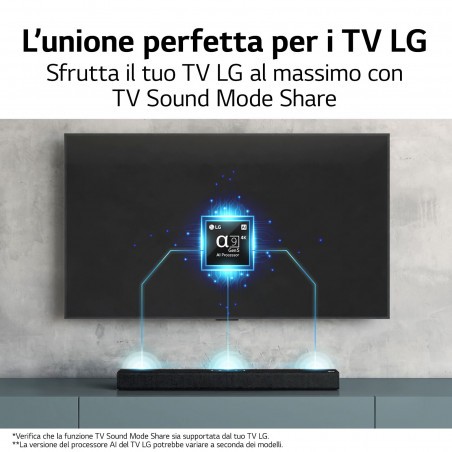 LG S60Q Soundbar 2.1 Kanal 300W mit Wireless Subwoofer - Bild 5 von 10