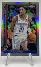 Aaron Wiggins 2025-26 Topps Chrome Refractor #196