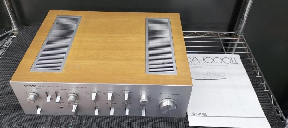 アンプ YAMAHA CA-1000II YAMAHA CA-1000II Vintage Integrated Amplifier High-End