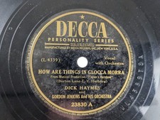 Dick Haymes - 78 RPM Decca - How Are Things In Glocca Morra - R5