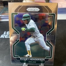 2022 Panini Prizm - Tier II Rickey Henderson #157