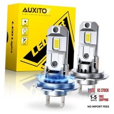 /ll Bulbs, 44,000LM 900 Super Brighter, 6500K Cool White, 1:1 Mini Halogen H7