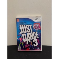 Just Dance 3 Nintendo Wii Video Game Ubisoft 2011 Complete with Manual CIB