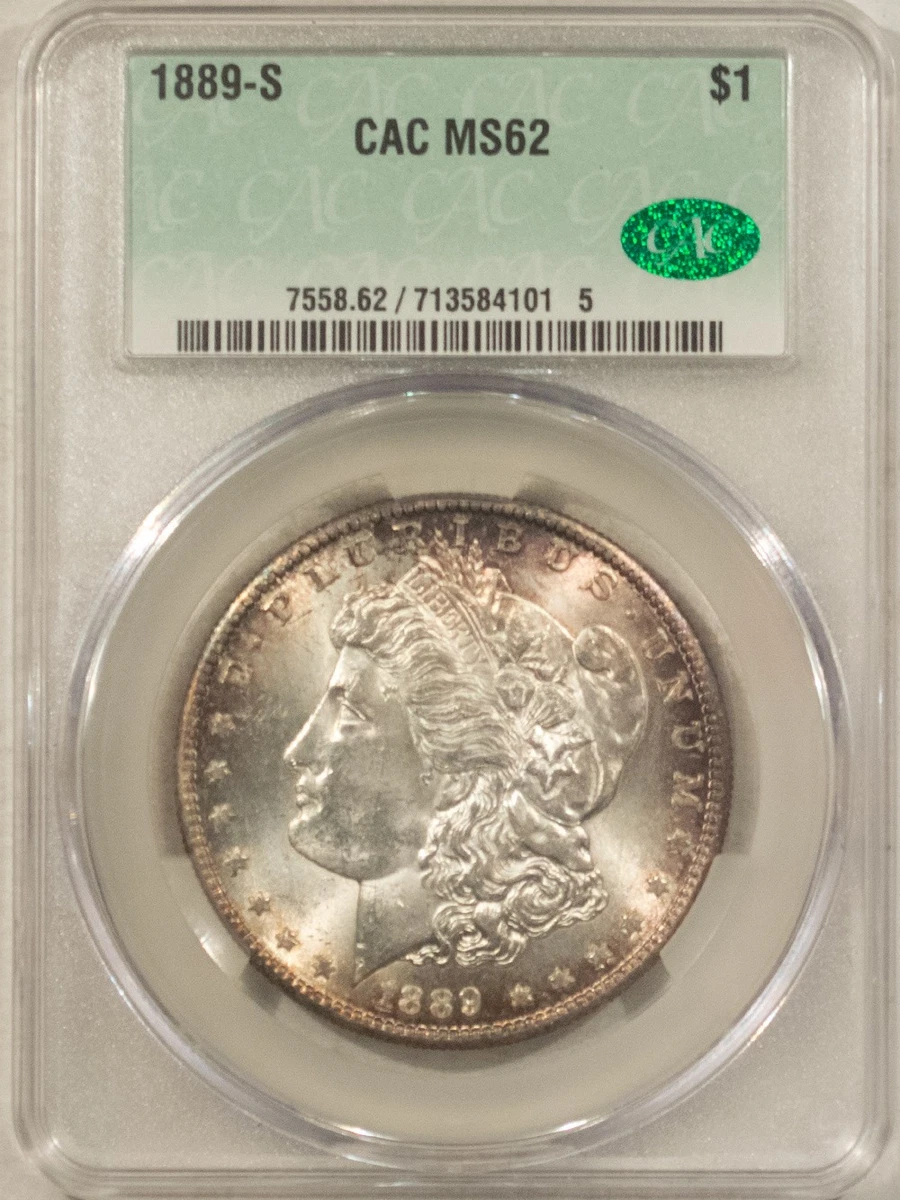MS 62 Graded 1889 Year Morgan US Dollars (1878-1921) for sale | eBay