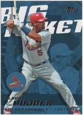 Albert Pujols 2009 TOPPS TICKET TO STARDOM BASEBALL Big Ticket #BT-4 Cardinals