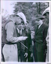 1941 Photo Marvin Stahl Golfing Pro To The Stars M.I Hall Of Famer Golf 8X10