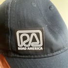 Road America Youth Baseball Cap Hat Adjustable Strapback Embroidered Logo — photo 2