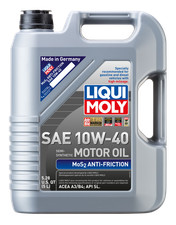 LIQUI MOLY 5L MoS2 Anti-Friction Motor Oil 10W40 - Case of 4 37.17 per gallon