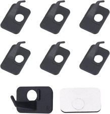6Pcs Plastic Arrow Rest Black Recurve Bow Arrow Rest Adhesive Back Hunting Shoo