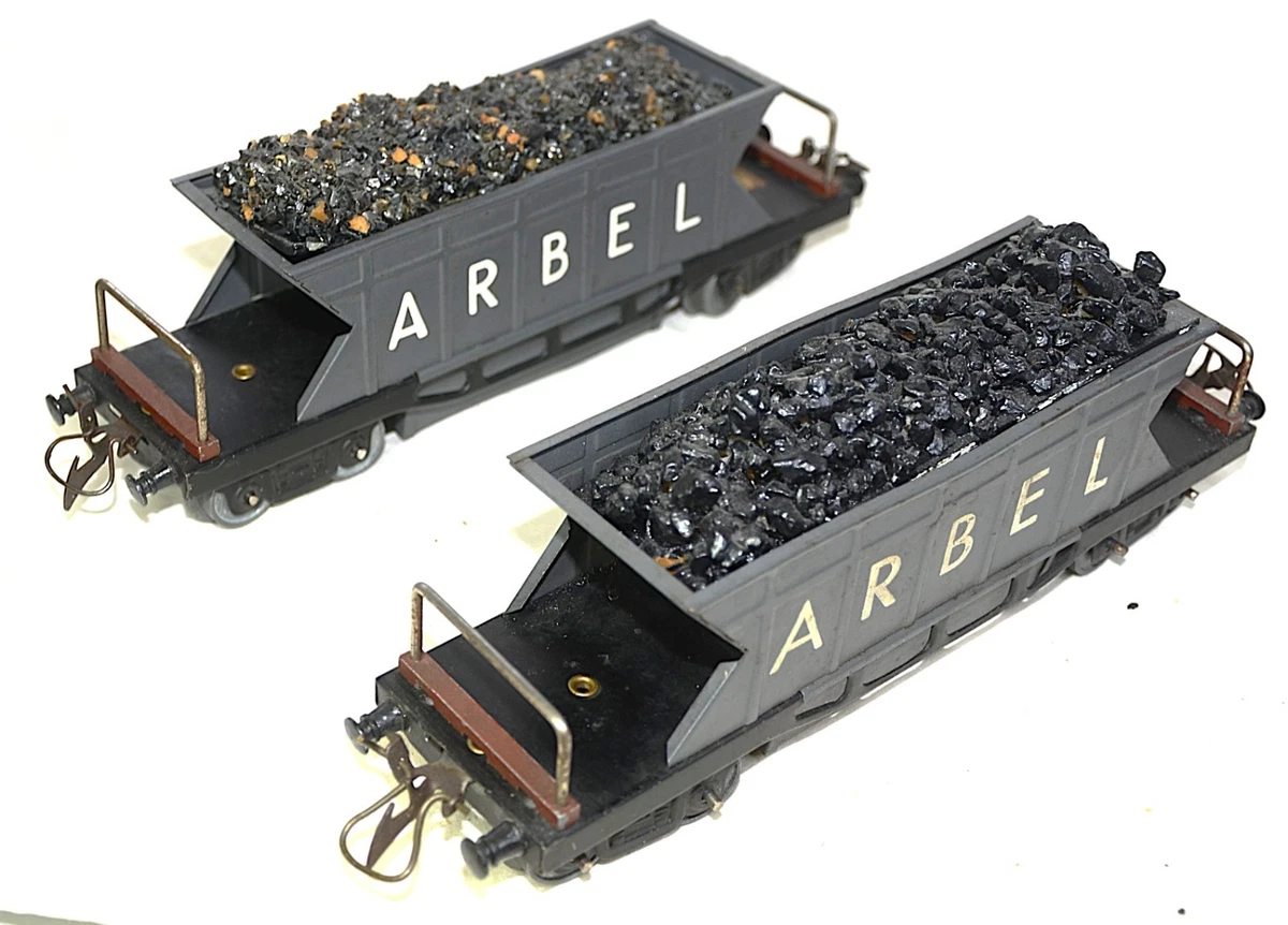 Lot De 2 Wagons Marchandises Hornby - échelle O - Stef - Vin De Bordeaux - Occasion