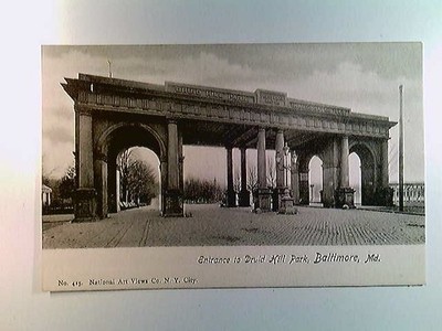 Baltimore MD., Entrance to Druid Hill Park, USA, AK, ungelaufen, ca. 1900