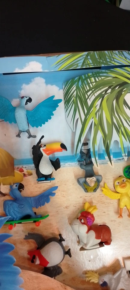 Rio Happy Meal Display POP McDonald's Toys COMPLETE 2011 - Image 3 of 4