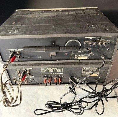 Aurex SB-220 Amplifier + ST-220 Tuner Vintage Hi-Fi Toshiba For