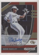2020 Panini Prizm Draft Picks Red Prizm Auto /50 Baron Radcliff #PDP146 Auto
