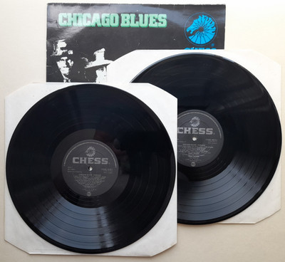 Chess Masters Chicago Blues 12'' Vinyl Double LP Album 1983, Chess CXMD 4013. EX